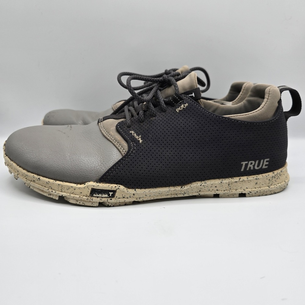 True Linkswear Mens Original 1.2 Golf Shoes Nine Iron Gray Mens Sz 11.5 - Picture 4 of 12
